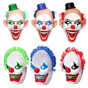 Vui Dành Cho Người Lớn Halloween Mặt Nạ Tùy Chỉnh Nhựa Kinh Dị Đáng Sợ Đầy Đủ Mặt Nghệ Thuật Chú Hề Mặt Nạ New Pennywise Đảng Mặt Nạ Nguồn Cung Cấp - Product Image 2