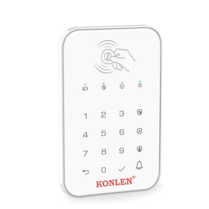 KONLEN Wireless Keypad RFID 433mhz Gate Door Entry Keyboard with Password for Arm <strong>Disarm</strong> Home <strong>Alarm</strong> System - Product Image 1