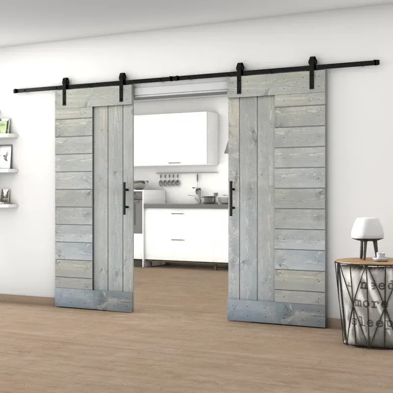 Домашняя двойная открытая обивка, дизайн французских дверей, современные ручные раздвижные стильные деревянные двери