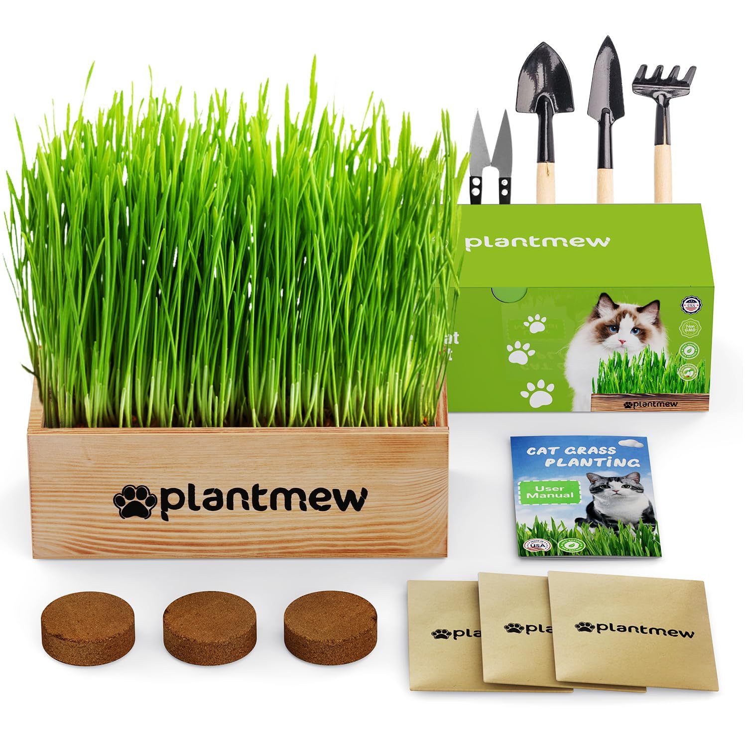 Kit d'herbe à chat