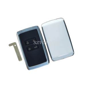 Car <strong>Keys</strong> Manufacturers Wholesale 4 Button Remote <strong>Key</strong> Shell Cover Remote Fob Case for Renault Koleos Kadjar Megane Talisman - Product Image 1