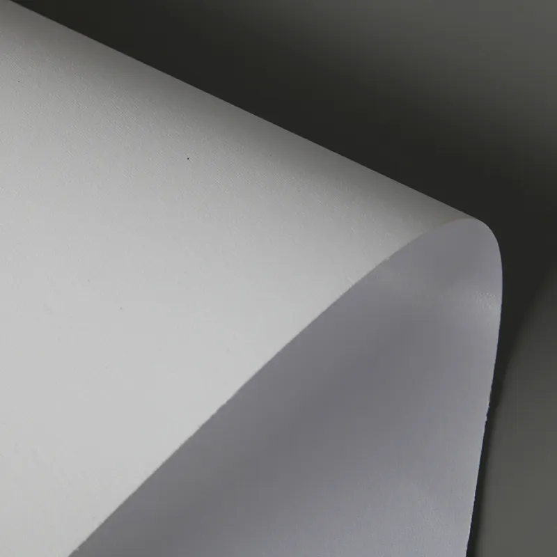 Impresión digital en blanco Eco Solvente Materia prima Pintable Papel pintado liso no tejido