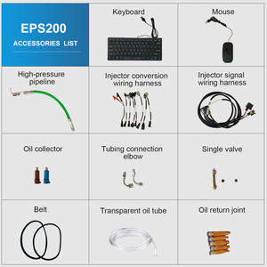 JINAN BEACON original EPS 205/EPS 200 Upgrade Prüfstand Crdi Injektor Tester MIT QR-Code Drucker - Product Image 6