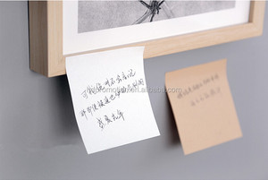 Bloc de notas adhesivo de diseño personalizado de promoción, Bloc de notas de papel reciclado magnético y autoadhesivo para uso de regalo - Product Image 4
