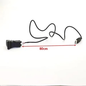 Car USB <strong>Input</strong> Adapter <strong>Audio</strong> Radio u-disk flash Socket <strong>Interface</strong> with Cable For Toyota Rav4 2020 Accessories - Product Image 5