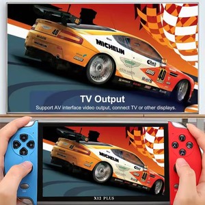 Promotion Gift X12 PLUS Handheld Game 7.0 Inch HD Large Screen 16g Classic Handheld Retro Game Console Built in <strong>Free</strong> Games - Product Image 5