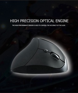Nuovissimo 2.4G Mouse ottico ottico senza fili 2s verticale 7 pulsanti Design sano retroilluminato da gioco per ufficio uso Mouse - Product Image 3