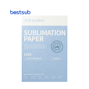 สำหรับ bestsub 125g กระดาษพิมพ์แบบถ่ายเทความร้อนสำหรับวัตถุที่มีความนุ่มและแข็งขนาด13 "x 19 - Product Image 1