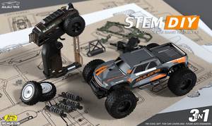 1:18 STEM DIY 2.4G <strong>RC</strong> Radio Control <strong>Car</strong> Speed 8KM/H Age 8+Smart Assembly Kit for Kids Remote Control <strong>Car</strong> - Product Image 2