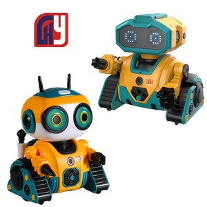 Sevimli robot İfade silah dans akıllı ortağı eğitim şarkı uzaktan kumandalı oyuncak robotlar - Product Image 1
