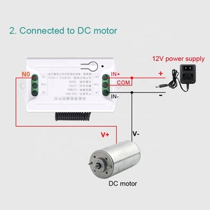 Interruttore telecomando 12 volt dc telecomando e ricevitore 1 pulsante interruttore illuminazione telecomando 1 canale interruttore telecomando rf - Product Image 6