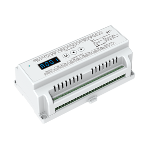 SKYDANCE D24 direccionable LED DMX512 RDM decodificador controlador de 24 canales tensión constante tira de LED 3A/CH carril Din - Product Image 4
