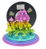 Bonbons de soie arc-en-ciel