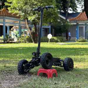 11 inç 2WD <span class=keywords><strong>4</strong></span> tekerlekli <span class=keywords><strong>Scooter</strong></span> çift Motor Buggy McPherson süspansiyon yüksek hız Off Road tüm arazi elektrikli arazi aracı <span class=keywords><strong>Scooter</strong></span>