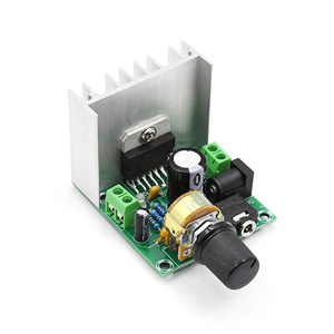 Taidacent Digital tablero de amplificador de potencia Dual 15W DC12V Clase AB TDA7297 amplificador estéreo de placa de circuito XH-A271 amplificador analógico - Product Image 4