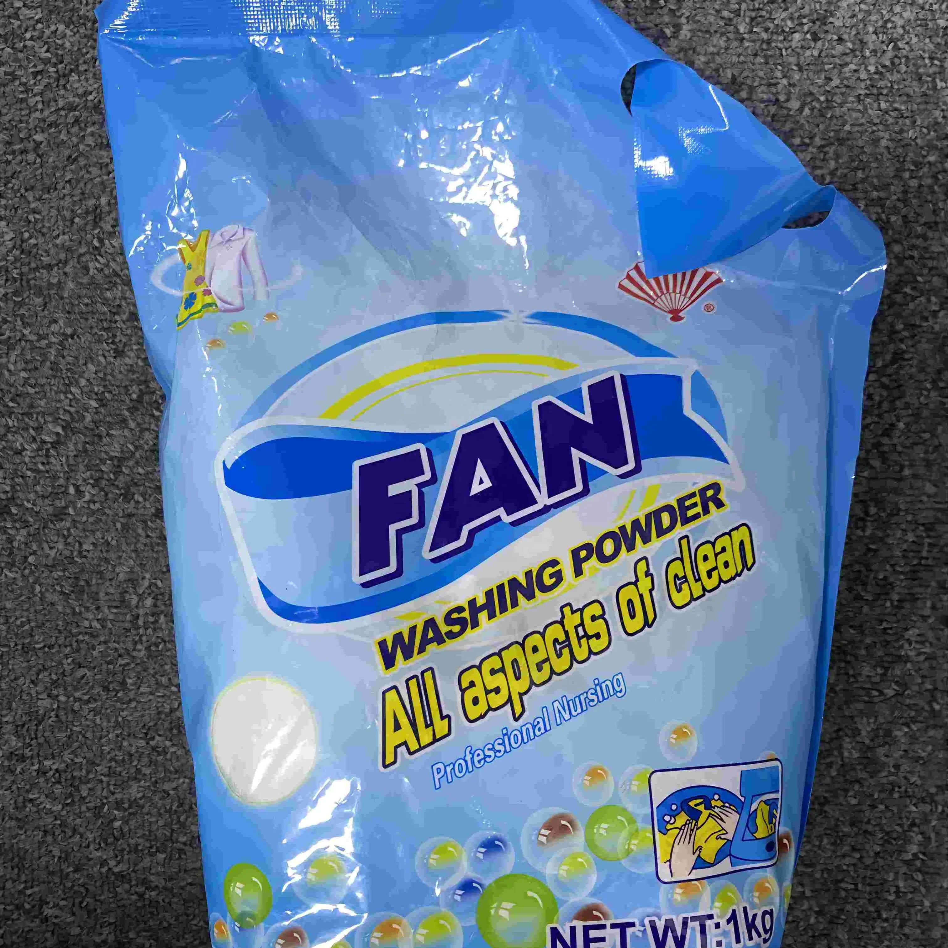 Fan Thương Hiệu Chất Tẩy Rửa Bột Giá Rẻ Bột Giặt Xà Phòng Bột Giặt Cho Quần Áo Đồ Lót