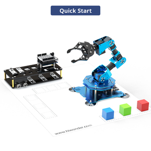 Hiwonder xArm UNO Programmier roboterarm-Kits mit Sekundärentwicklungs-Sensor-Kit STEM Education Robot Arm For School
