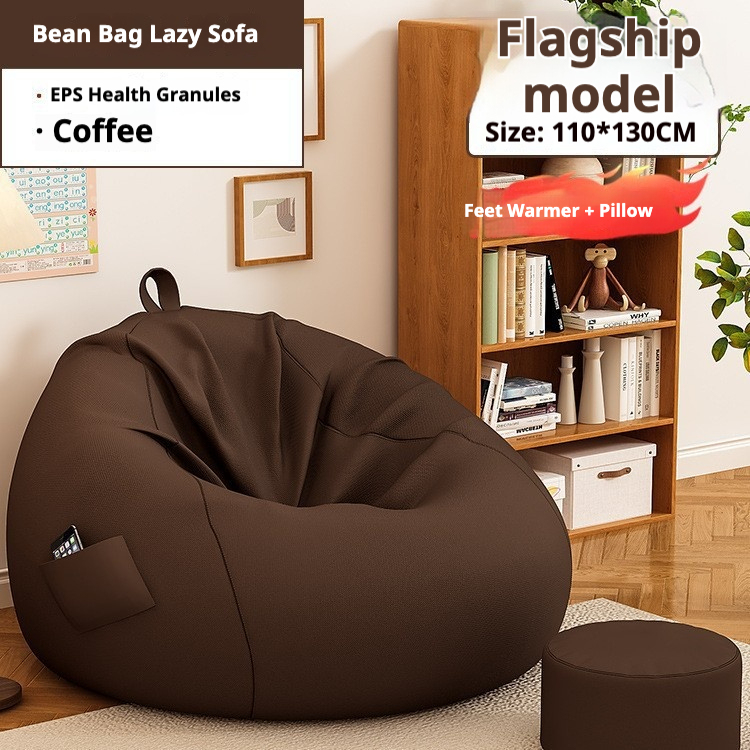 modelo insignia, doble acolchado, color café, almohada reposapiés wi