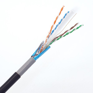 厂家批发Cat6a 6类电缆屏蔽<span class=keywords><strong>23awg</strong></span> 0.57毫米CCA FTP 305表<span class=keywords><strong>Cat6</strong></span>网络电缆