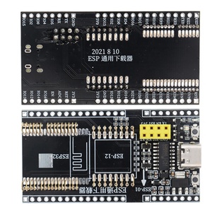 ESP32-WROVER ESP01S ESP12 bit4'ü için ESP8266 ESP-01 geliştirme kartı Test programcısı soket İndirici