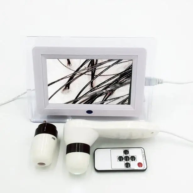Microscope portable de mm, scanner de la peau et des cheveux, machine avec logiciel