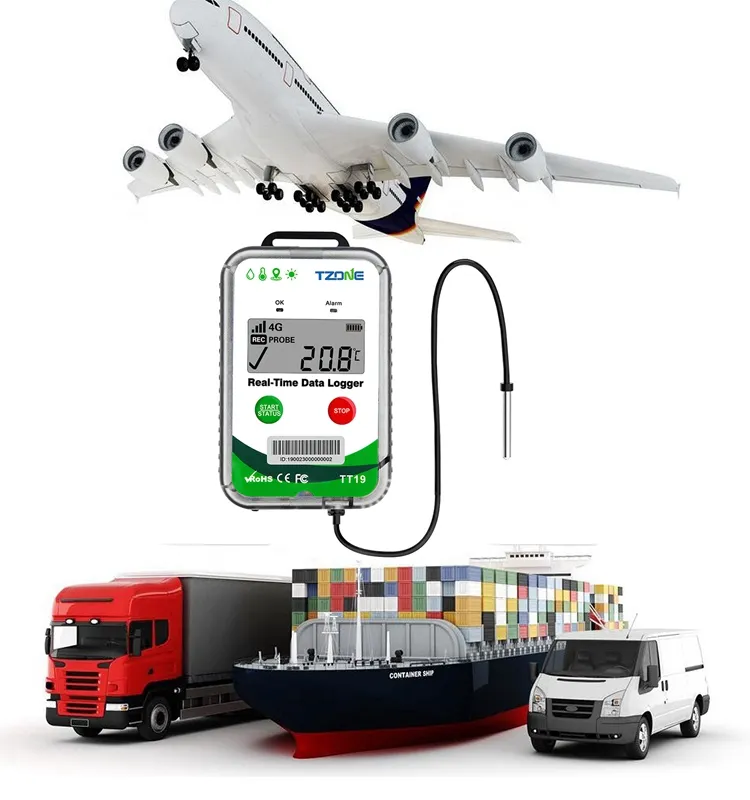 Tzone Bán Chạy nhất giá rẻ nhỏ nhất GPS dữ liệu logger đa chức năng trái cây lúa mì cây trồng nhiệt độ độ ẩm dữ liệu logger