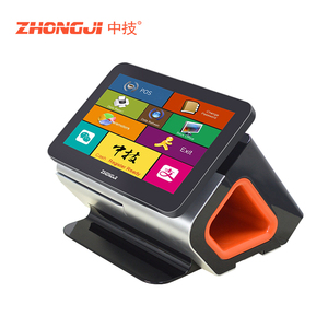 Supermarket Pos System Commercial Touch Cash Register Mobile Pos <strong>QR</strong> <strong>Code</strong> Scanning Print <strong>Built</strong>-in MSR Card Swiping - Product Image 5