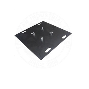 Factory Direct Mini <strong>4</strong>&quot; X <strong>4</strong>&quot; <strong>Truss</strong> Base Plate for Aluminum <strong>Truss</strong> - Product Image 1