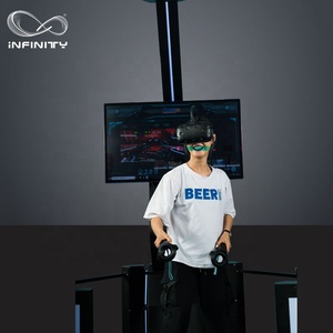 Máquina de juego vr de alta tecnología, juego de disparo de realidad virtual, cabina de juego para caminar, novedad de 2022 - Product Image 1
