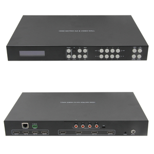 4k @ 60hzビデオウォールコントローラー2x2、4x4 hdmiマトリックス機能サポートリモートコントロール、ボタン、RS232、IP制御、PC GUI制御 - Product Image 2
