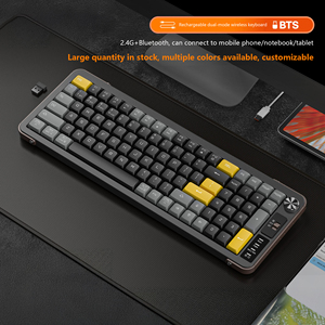 Wireless Dual Mode Scissor Foot Structure Silent <strong>Keyboard</strong> <strong>Multimedia</strong> Knob TYPE-C Charging Wireless Office <strong>Keyboard</strong> - Product Image 3
