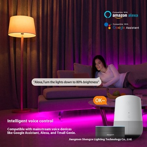 Bombilla LED E27 inteligente directa de fábrica colorida para Bluetooth Alexa Control de voz Reflector tipo cuerpo de plástico AC transfronterizo - Product Image 3