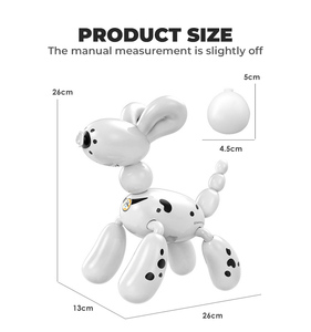 2,4G programación inteligente globo modelado Robot perro juguete nuevo diseño eléctrico inteligente Robot juguete para niños juguetes de Radio Control