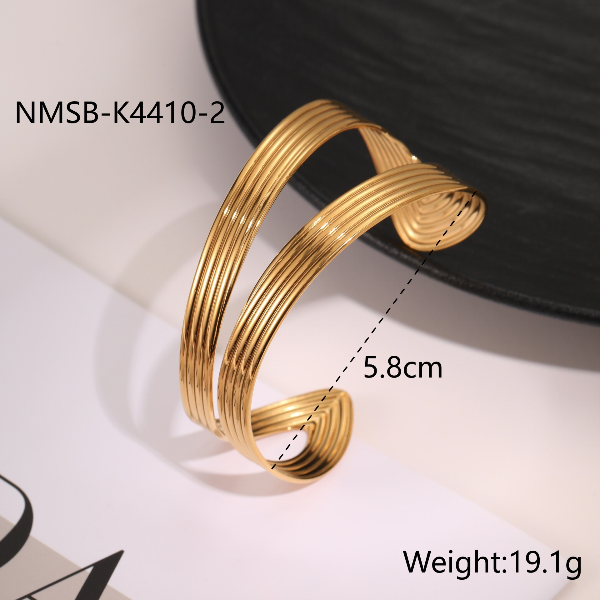 NMSB-K4410-2 สร้อยข้อมือทอง