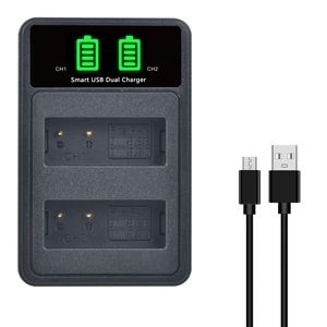 DMW-BLG10 BLG10 BLG10PP BLG10E BLE9 BLE9E LED USB 2ช่องที่ชาร์จสำหรับ PANA Sonic LUMIX DMC GF6 GX7 GF3กล้อง GF5 - Product Image 3