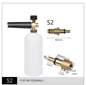 Sps Hot Bán 3200psi Bọt Súng Tuyết Bọt Pháo <span class=keywords><strong>Lance</strong></span> Tùy Chọn Phụ Kiện Cho Rửa Xe - Product Image 5