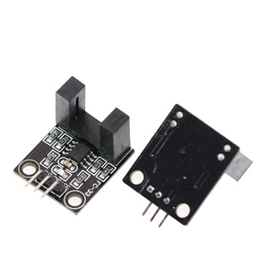 <strong>Optocoupler</strong> Module for Motor Speed Measurement Photoelectric Sensor with Infrared Light Count Slot Type Electronic Components - Product Image 1