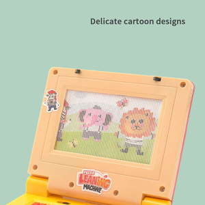 BGL Mini Kunststoff Laptop Lernmaschine Pädagogisches Kinderspiel zeug für frühes Computer lernen