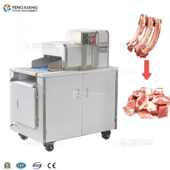 Máquina cortadora de carne FZD-360, picadora de carne de cerdo, picadora