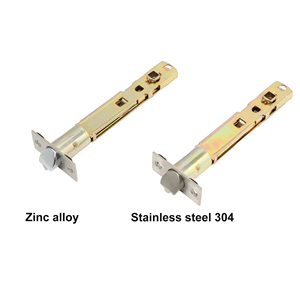 Chất Lượng Cao 127Mm Backset Ống Đòn Bẩy Kẽm Hợp Kim & Thép Không Gỉ 304 Cửa Khóa Latch Với Lưỡi Duy Nhất Key Mở Rộng - Product Image 1