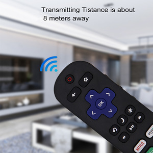 Control remoto compatible para televisores inteligentes TCL Hisense Onn Series con función de Mini teclado Roku, no para Roku Stick Box - Product Image 4