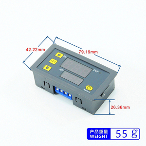 T3230 LED-Anzeige zyklus Timer-Steuersc halter Einstellbares Zeitrelais DC 12V 24V AC 110V-220V Digitale Zeit verzögerung - Product Image 6