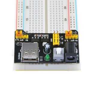 MB102 Brot brett Power Modul MB-102 löt freies Brot brett Power Modul 3.3V 5V für ArduinoDiy Starter Kit - Product Image 2