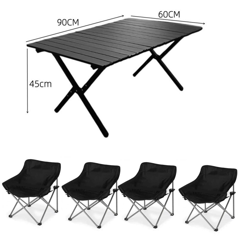 Mesa para rollitos de huevo de acero al carbono premium con acabado de madera de haya, tamaño mediano.