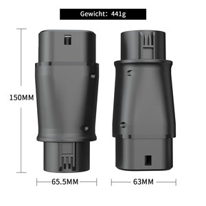 电动汽车适配器适用于220V type2至Type1/J1772转换器32A - Product Image 4