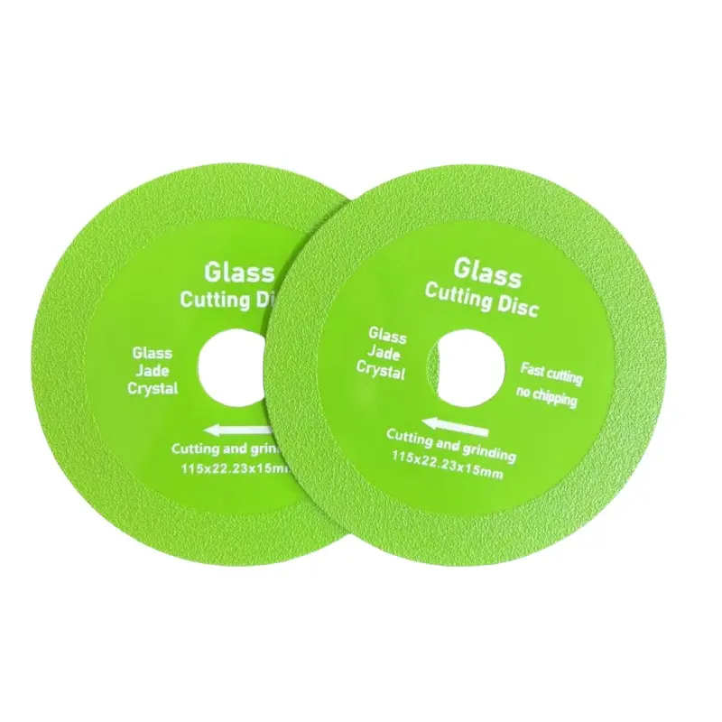 Nuovo strumento di taglio in ceramica per sega sottile verde 4 pollici ultra-sottile diamantato ruota diamantata piastra di taglio in vetro