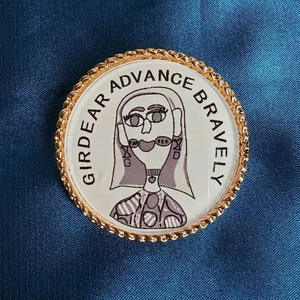 נשים קידמה ליורבי אמייל סיכת מטבע עגול סיכת מטבע סיכת מטבעות דש סיכה עבור חברים מתנות אביזרי תכשיטים - Product Image 3