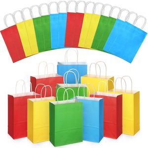 Kids Goodie Bag Custom Goody Bags for Baby Shower Birthday Party with Handles Different Senior DIY Staff - Product Image 1