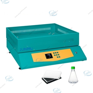 OEM Junmu 300rpm Amplitud Orbital 26mm Oscilador Mezclador Incubadora Flask Shaker para equipos de prueba de laboratorio médico - Product Image 1