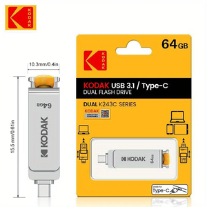 KODAK K243C High <strong>Speed</strong> <strong>Memory</strong> Stick Unidad <strong>Flash</strong> Pendrive Mini Metal 32 Gb USB C <strong>Flash</strong> Drive Bulk Promo Gift Items - Product Image 4